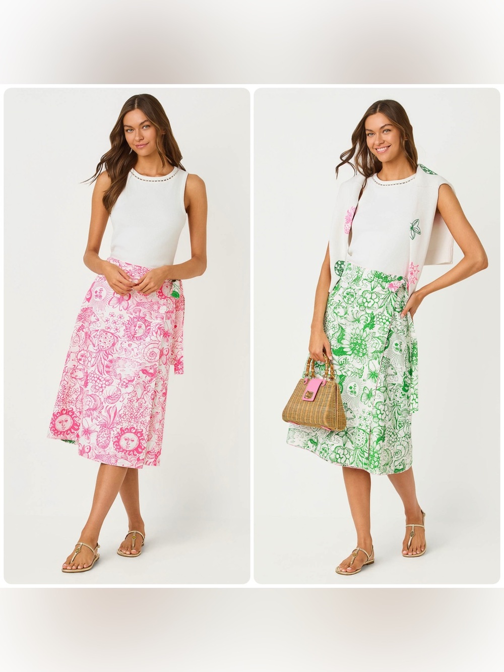 Lilly Pulitzer Constance Reversible Mini Skirt